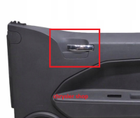 klika pravých předních dveří / chrom - ORIGINÁLNÍ DÍL